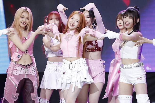 F&F엔터테인먼트 소속 걸그룹 유니스(UNIS)/사진=뉴스1