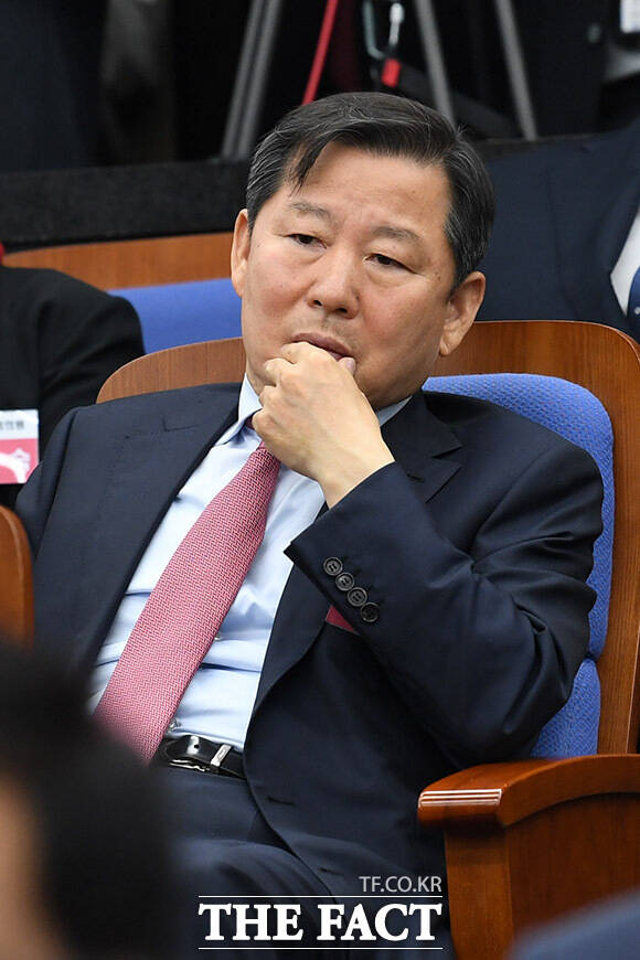 윤석열 대통령의 복심으로 불리는 이철규 의원이 원내대표 경선에 출마할 수 있다는 전망이 나오고 있다. /남용희 기자