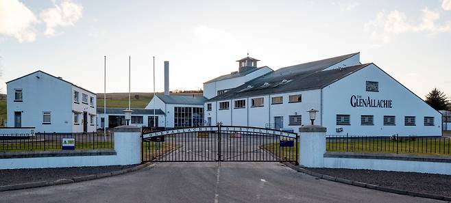 스코틀랜드 글랜알라키 증류소 모습. 2024.2.24 /김지호 기자