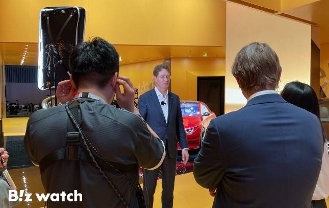 올라 칼레니우스 메르세데스-벤츠 회장./사진=정민주기자