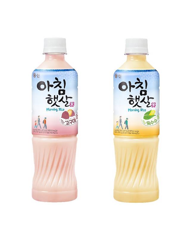 아침햇살고구마,옥수수(웅진식품 제공)