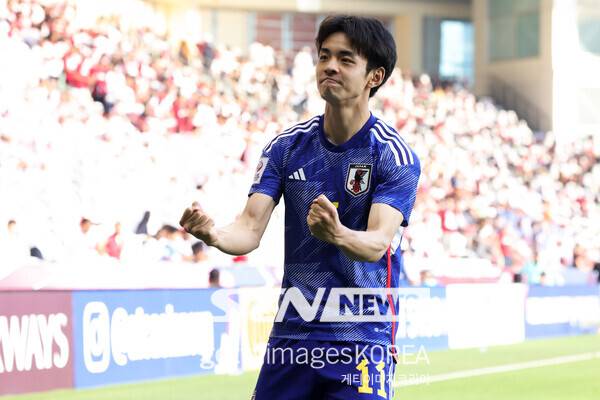 득점 후 환호하는 일본의 야마다 푸키. 사진┃게티이미지코리아