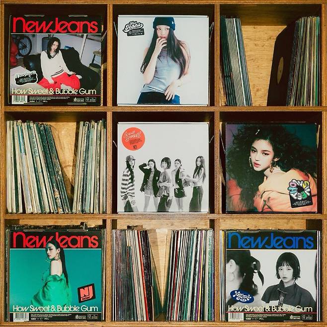 ▲ 뉴진스. 출처ㅣ민희진 대표 SNS