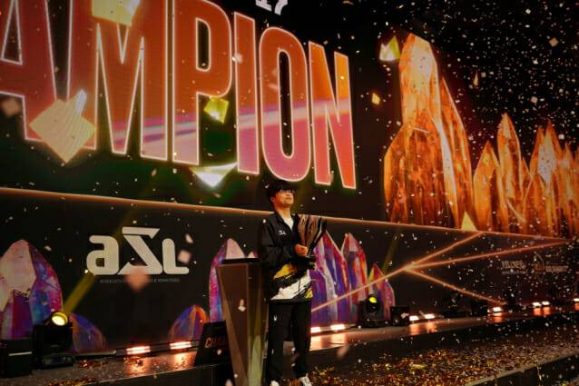 ‘철벽’ 김민철, 스타크래프트 e스포츠 리그 ‘ASL 시즌17’ 우승