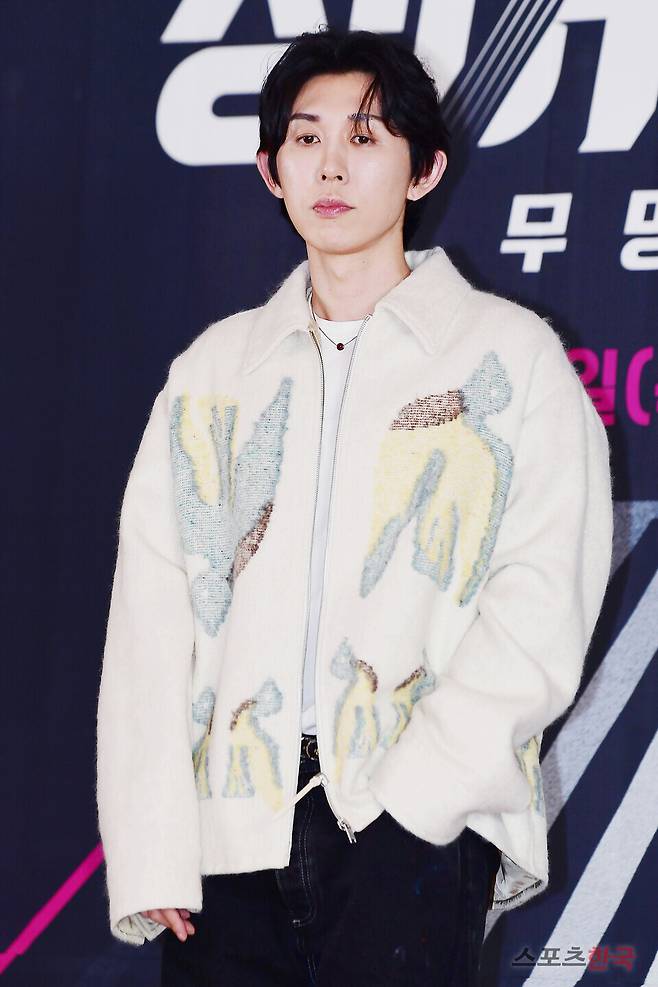 JTBC '싱어게인 시즌3-무명가수전' 제작발표회에 참석한 코드 쿤스트. ⓒ이혜영 기자 lhy@hankooki.com