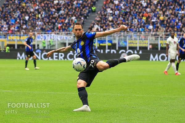 하칸 찰하노을루(인테르밀란). 게티이미지코리아