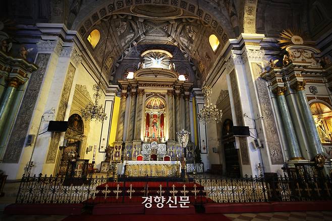 산 아구스틴 교회. 이윤정 기자