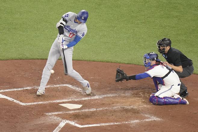 미국프로야구 메이저리그(MLB) LA다저스의 오타니 쇼헤이 [AP]