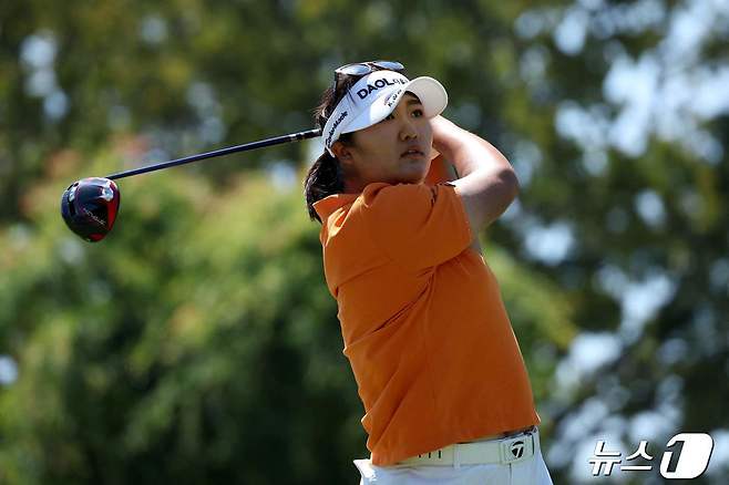 미국여자프로골프(LPGA) 투어에서 3개 대회 연속 톱10에 진입한 유해란. ⓒ AFP=뉴스1