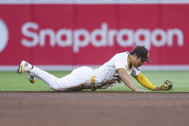 샌디에이고 파드리스 유격수 김하성. AP연합뉴스