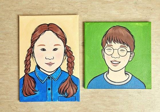 자신의 사진에서 얼굴과 몸의 외형을 따와서 그리는 팝아트 초상화는 초보자도 쉽게 그릴 수 있다.