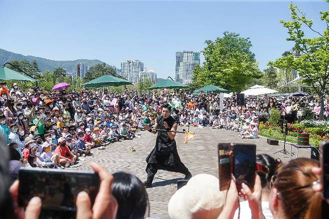 어린이날 부산 주요 공원에서 다채로운 행사가 열린다. 부산시설공단 제공