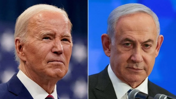 조 바이든 미국 대통령(왼쪽)과 베냐민 네타냐후 이스라엘 총리 / 사진=로이터 연합뉴스