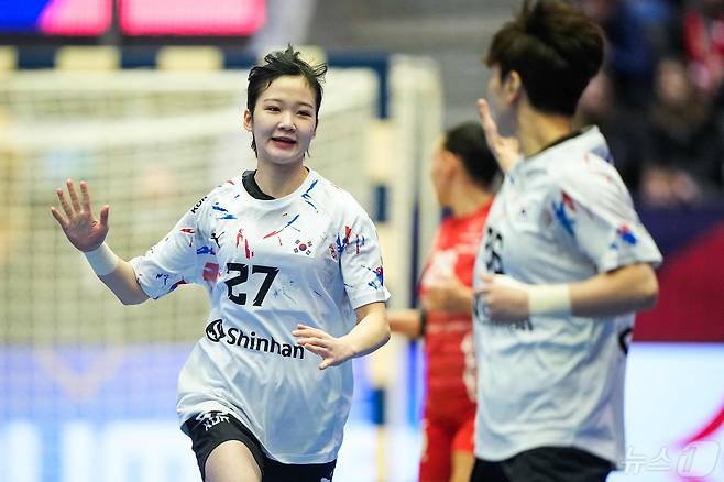 한국 여자 핸드볼 대표팀 ⓒ AFP=뉴스1