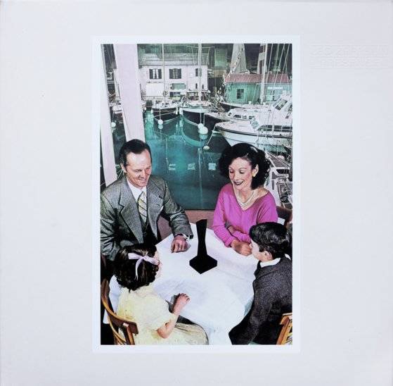 오브리 파월이 힙노시스 대표작 3편 중 꼽은 레드 제플린 '프레젠스' 음반 커버. 사진 티캐스트