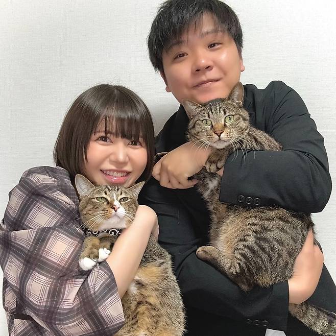 이쿠타 미쿠(왼쪽)와 도노모토 케이타 감독.사진출처=이쿠타 미쿠 '엑스(X)'