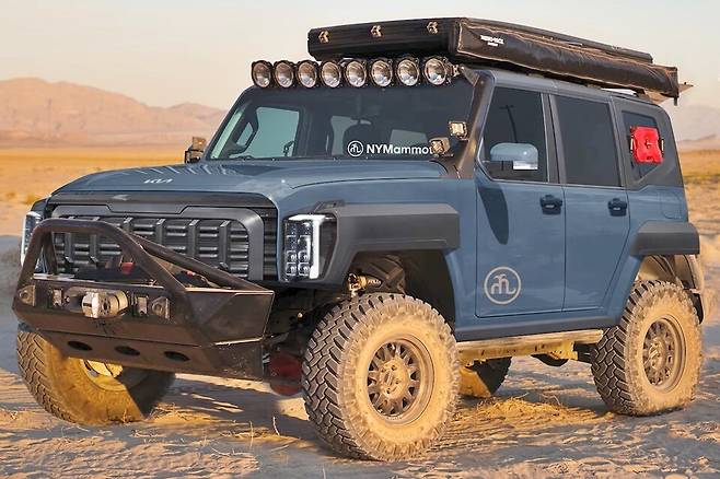 기아 '타스만 SUV' 상상도 (출처 : 뉴욕맘모스)