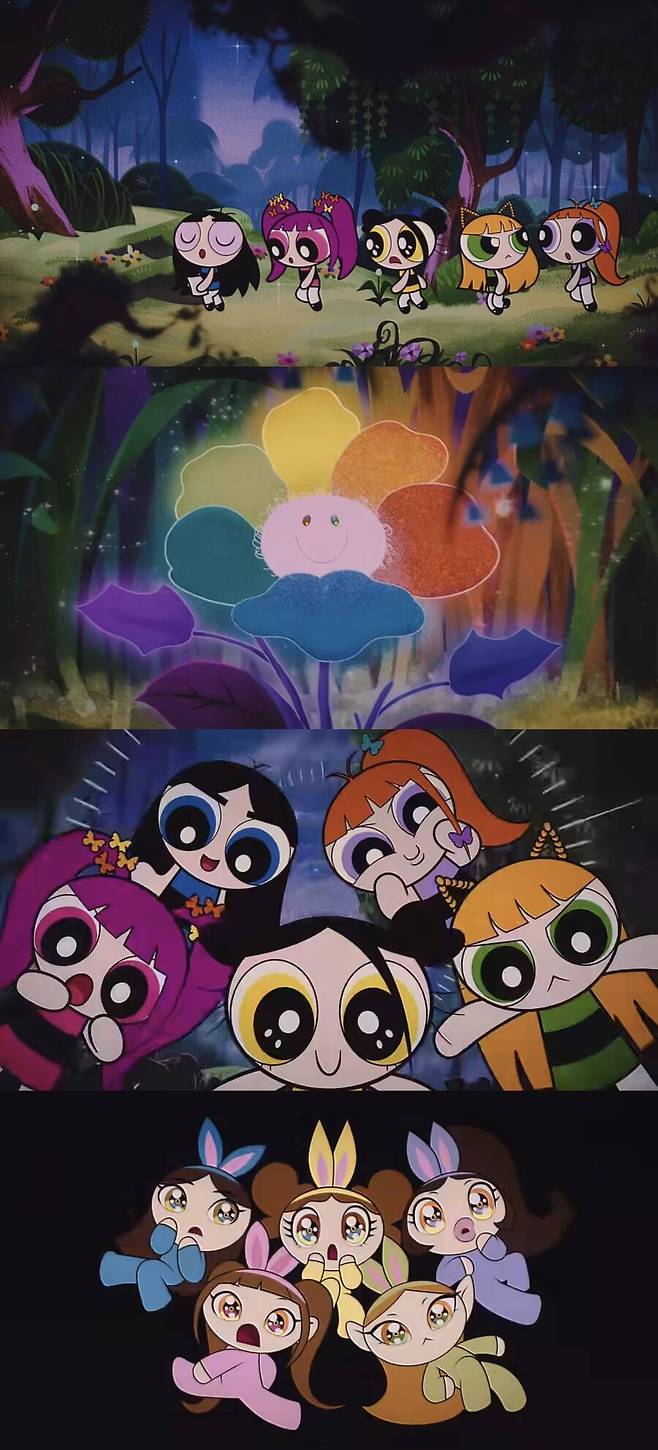 ▲ 뉴진스, 출처| 뉴진스 '라잇 나우' 티저 캡처