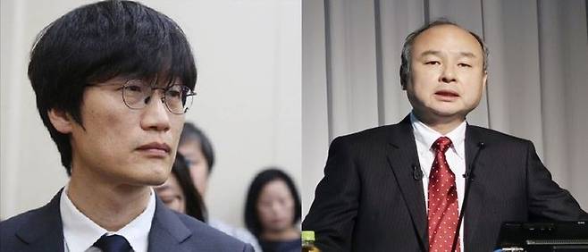 이해진 네이버 창업자, 손정의 소프트뱅크 회장.ⓒ데일리안, 연합뉴스