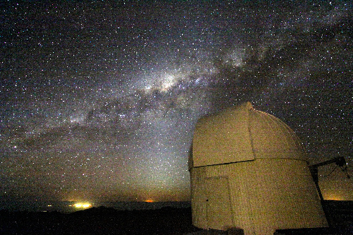 칠레 차난토르산 정상에 있는 아타카마 천문대  모습. [TAO 프로젝트 제공]
