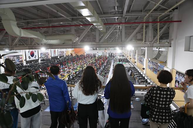 대한체육회가 어린이날을 맞아 충북 진천 국가대표 선수촌을 개방한다. 사진은 선수촌 개방 행사 모습. 체육회