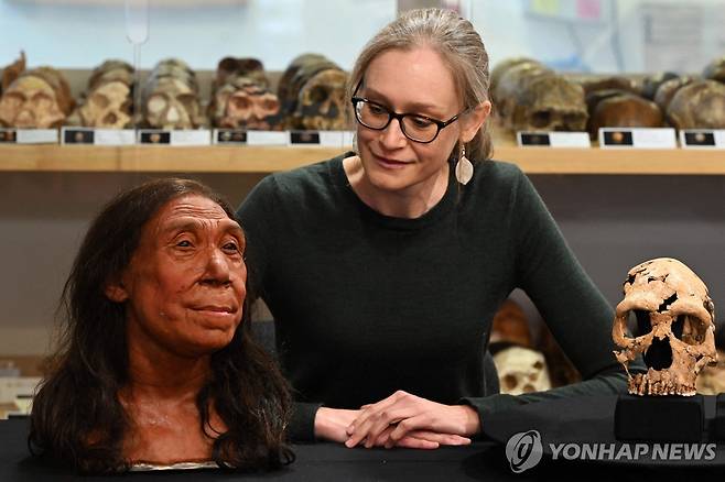 네안데르탈과 호모사피엔스 [AFP 연합뉴스. 재판매 및 DB 금지]