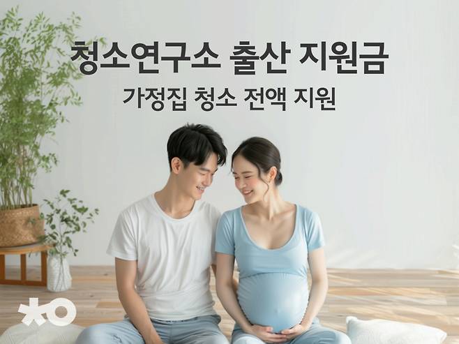 청소연구소, 예비 엄마 위한 '청연 출산 지원금' 프로모션/사진제공=생활연구소