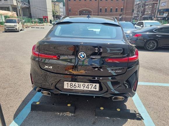 BMW X4 후면. [사진=홍성효 기자]