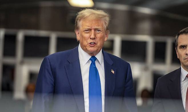 도널드 트럼프 전 미국 대통령. AP연합뉴스