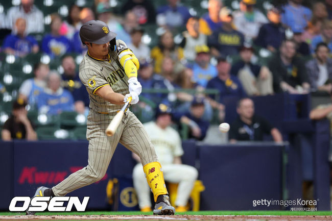 [사진] 샌디에이고 김하성. ⓒGettyimages(무단전재 및 재배포 금지)