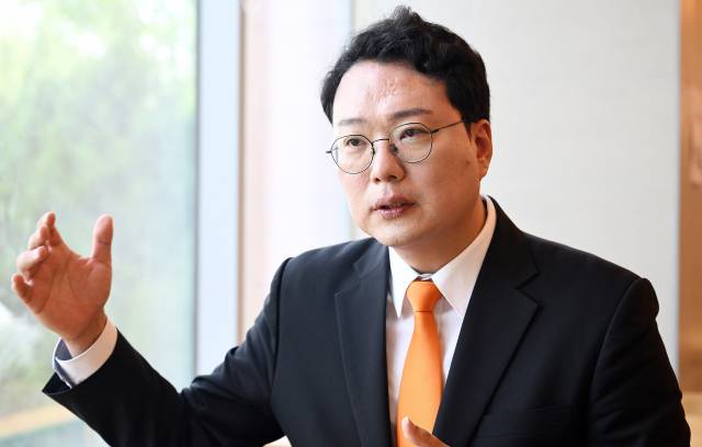 천하람 개혁신당 당선인이 00일 국회에서 서울경제신문과 인터뷰를 하고 있다. 오승현 기자