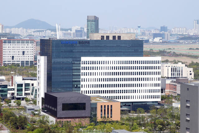 송도국제도시의 삼성바이오에피스 모습. 인천경제청 제공