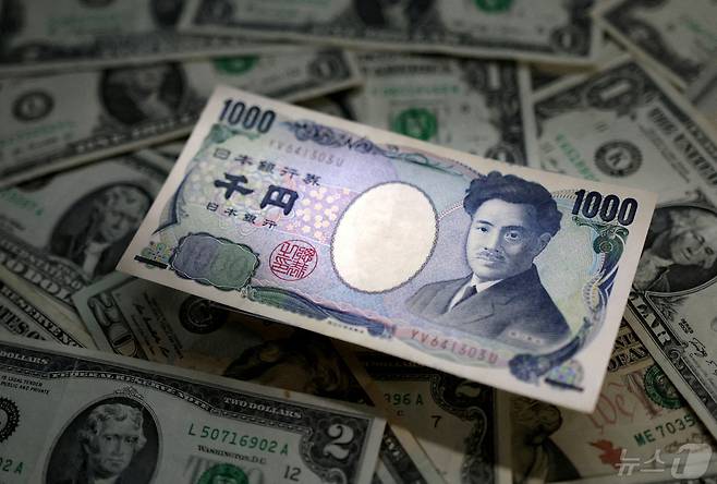 일본 엔과 미국 달러화 ⓒ 로이터=뉴스1