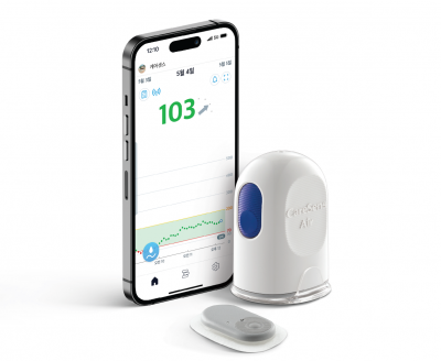 아이센스의 연속혈당측정기(CGM) '케어센스 에어'[사진제공=아이센스]