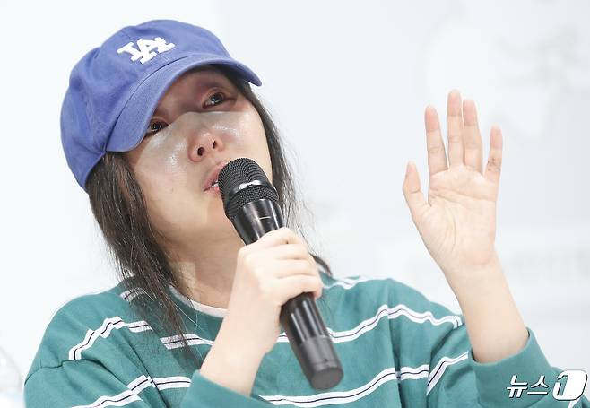 그룹 뉴진스의 소속사 어도어 민희진 대표ⓒ News1 권현진 기자