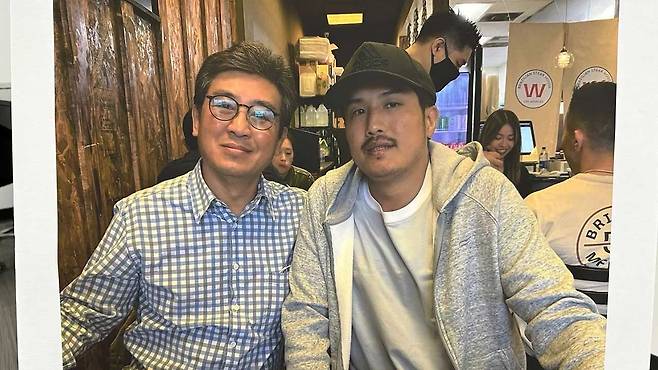 LA에서 경찰 총격으로 숨진 한인 양용씨(오른쪽)와 아버지 양민씨(왼쪽) [사진제공:연합뉴스]