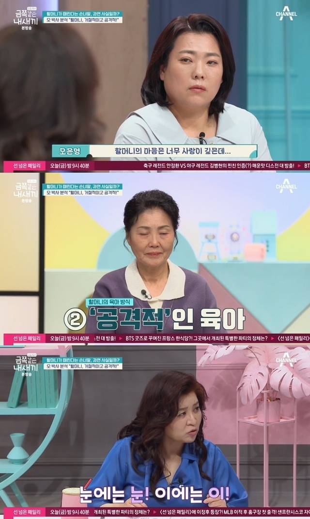 채널A 예능프로그램 ‘요즘육아 금쪽같은 내새끼’ 캡처