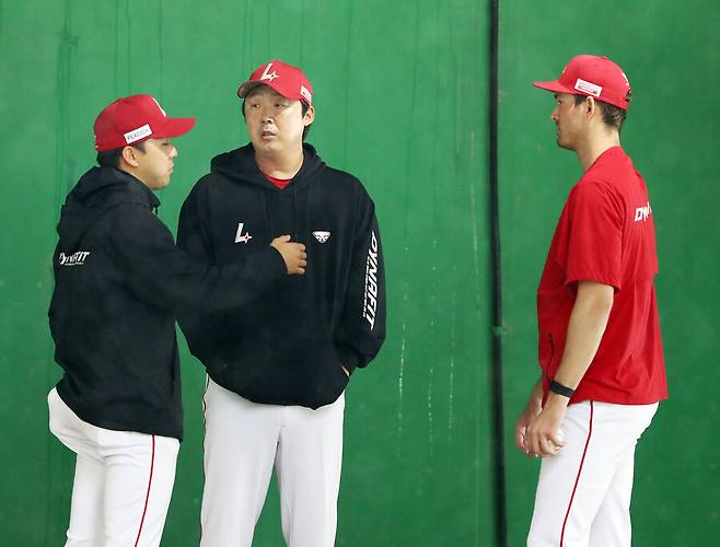 ▲ 10일 첫 등판에서 50구 정도를 소화할 예정인 앤더슨은 이후 경기마다 투구 수를 10개 정도씩 늘려가며 적응 과정을 거칠 예정이다 ⓒSSG랜더스