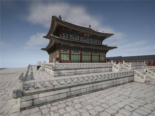 경복궁 3D 입체영상  [문화재청 제공. 재판매 및 DB 금지]