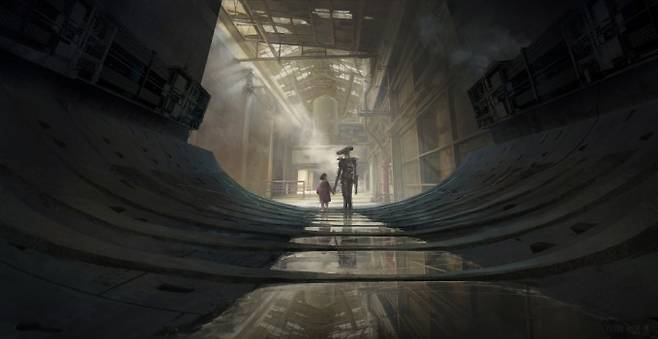 조유진 일러스트레이터가 그린 로맨티메크 시리즈 중 하나. AI를 암살하는 프로그램 나이트셰이드(Nightshade)를 적용했다. Yujin Choo 제공