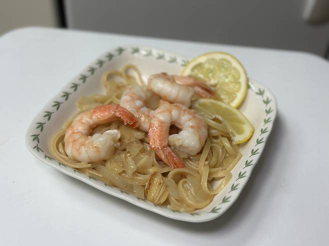버터레몬 파스타. 신주희 기자