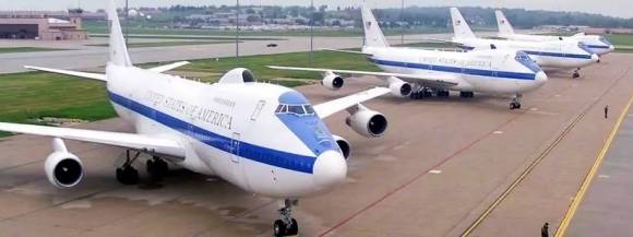 미국이 운영하는 E-4B 나이트워치의 모습. 사진=USAF