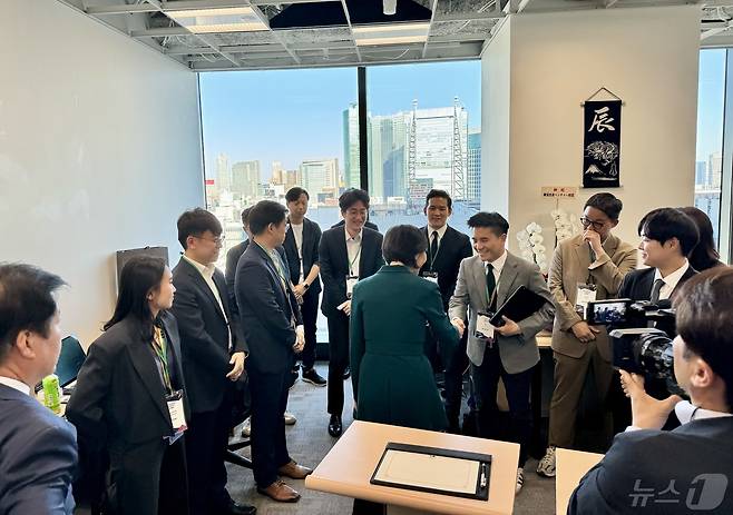 중소벤처기업부가 도쿄 미나토구에 위치한 CIC 도쿄 오픈스페이스 내 일부 공간에 'K-스타트업센터 도쿄'를 오픈했다. ⓒ News1 이민주 기자