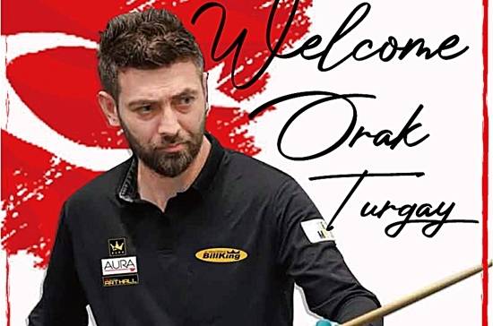 최근 빌킹 후원선수로 합류한 툴가이 오락의 후원기념 포스터. (포스터= 빌킹코리아)