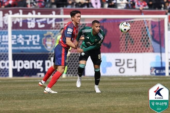 원두재. 사진=한국프로축구연맹