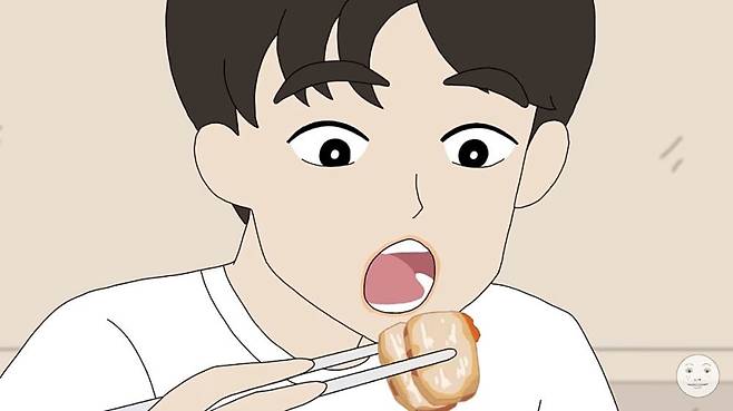 사진=유튜브 ‘총몇명’ 퇴근 후 혼밥러 영상 일부.&nbsp;