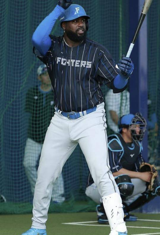 오프시즌 니혼햄 파이터스와 계약, NPB에 진출한 프란밀 레이예스. 레이예스 SNS 캡처