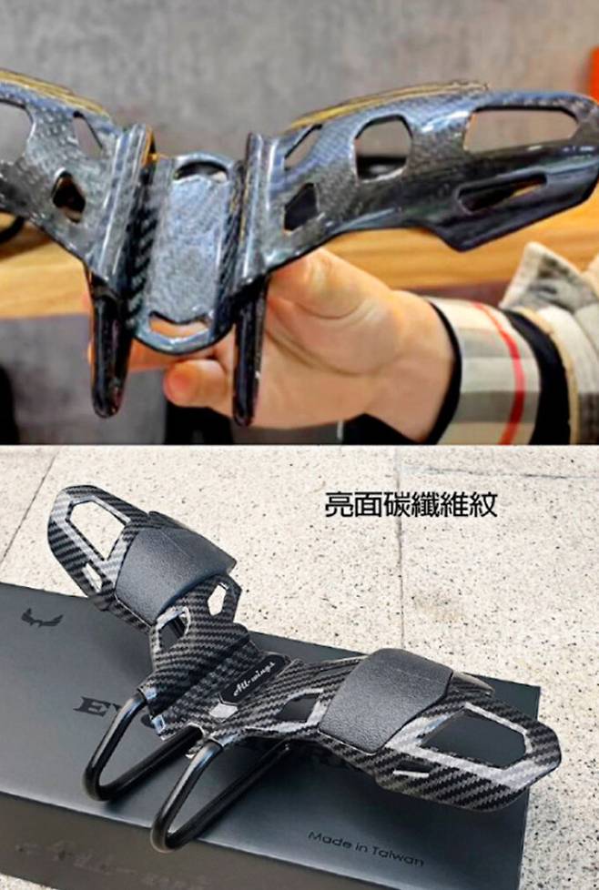 상하이 국제자전거 전시회에서 판매되는 중국산 짝퉁 제품(위)과 대만산 제품(아래). 자유시보 홈페이지 캡처