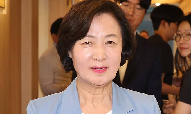 추미애 더불어민주당 당선인. 공동취재