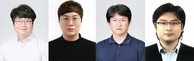 이규동 디지스트 박사(왼쪽부터), 김영훈 국민대 교수, 임성준·정순문 책임연구원. 디지스트 제공